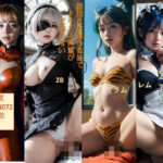 コスプレセックス写真集 高解像度 レム アスカ 2B ラムちゃん 200枚(rina real) [d_303672]