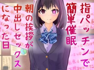 指パッチンで簡単催● 朝の挨拶が中出しセックスになった日(偶詠工房) [d_303707]