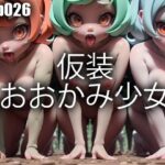 仮装おおかみ少女(pp：p) [d_303759]