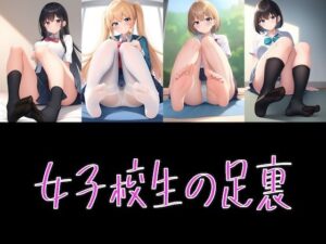 AI グラビア イラスト集 女子校生の足裏(Delusional AI Workshop) [d_303812]