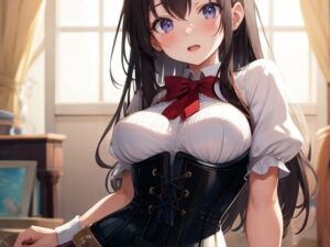 コルセット風美少女さん(ほげふが) [d_304083]