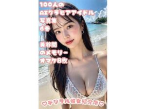 100人のAIグラビアアイドル写真集 6巻 思い出の美谷間 オマケ8枚(デジタル彼女紹介所) [d_304290]