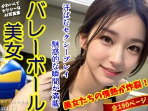 「バレーボール美女」かわいくてセクシーなAI写真集vol.17（全190ページ）(AIグラビア出版) [d_304844]
