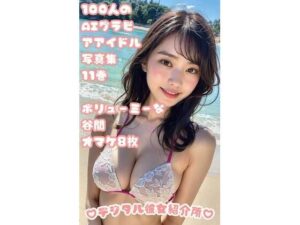 100人のAIグラビアアイドル写真集 11巻 ボリューミーな谷間 オマケ8枚(デジタル彼女紹介所) [d_305291]