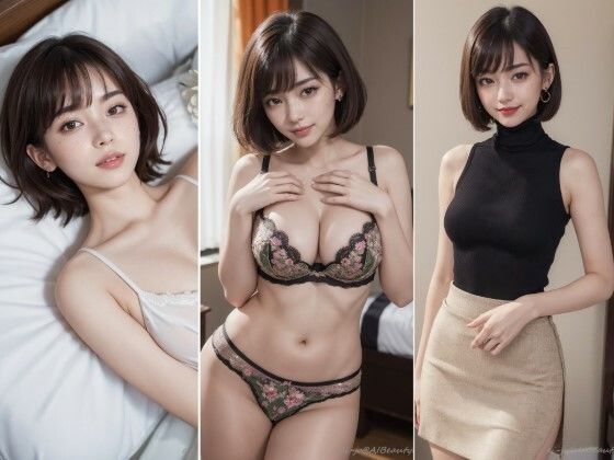 AI美麗OL出勤前グラビア(ei-jo@AIBeautyGallery) [d_305469]