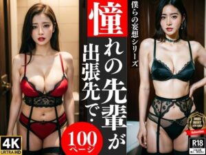 憧れの先輩OLが出張先で…ガーターベルト100人(美熟女フェチ部) [d_305527]