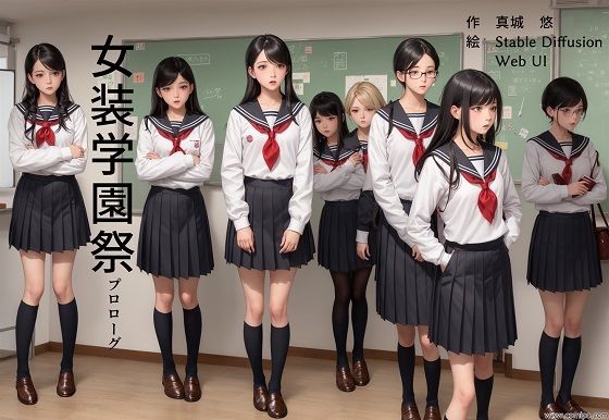 女装学園祭 プロローグ(真城のソフトハウス) [d_305661]