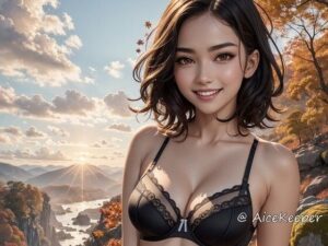 下着で散歩 No.1 Autumn(AiceKeeper) [d_305688]