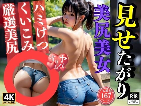 厳選された美尻！見せたがり美女のくいこみハミけつの誘惑(4K高画質) [d_306126]