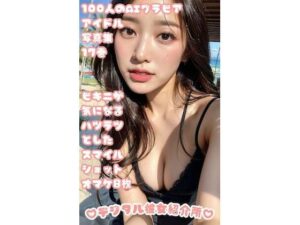 100人のAIグラビアアイドル写真集 17巻 ビキニが気になるハツラツとしたスマイルショット オマケ8枚(デジタル彼女紹介所) [d_306264]