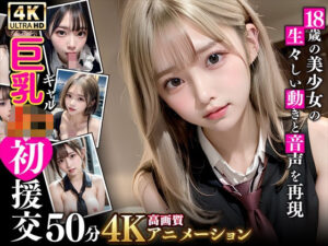 【4K高画質アニメ】巨乳ギャルJK初援交(究極のあいどる) [d_306375]