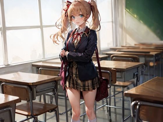 『いけない場所でするのが好き』ギャルJK-制服着衣（Stable Diffusion/AI）作成）(むさこた) [d_307138]