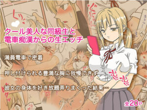 クールな美人同級生と電車痴●からの生エッチ(コトブキ船長) [d_307865]