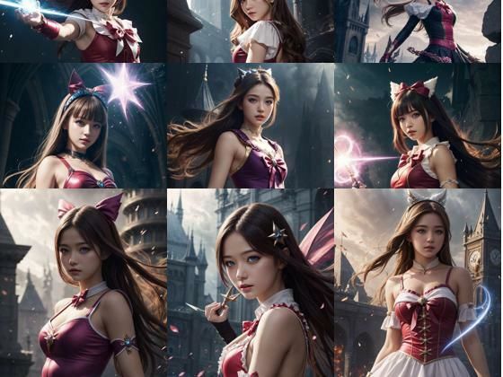 魔法少女になりたくて(きゅうりの里) [d_298383]