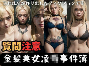 金髪美女凌●事件簿:ちょっと危険なAIブロンド美女写真集(ドМ変態紳士帝国Z) [d_305353]