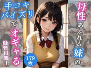母性あふれる巨乳妹の手コキパイズリでオギャる(AIバブみ) [d_305943]
