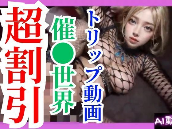 超大幅割引【AI動画】究極のトリップ動画で催●世界に入っちゃおうVol.4-2(AI動画ラボ) [d_306037]
