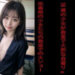 忘れられた思春期の少女たちの写真(仙人鹿) [d_306165]