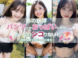 あの娘のパンツとかおっぱいとかで思い切りシコりたい！〜清楚系美少女ちゃんの場合〜(統計上の聖地) [d_306333]