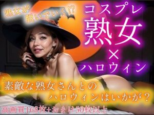 コスプレ熟女×ハロウィン(あいみる) [d_306405]