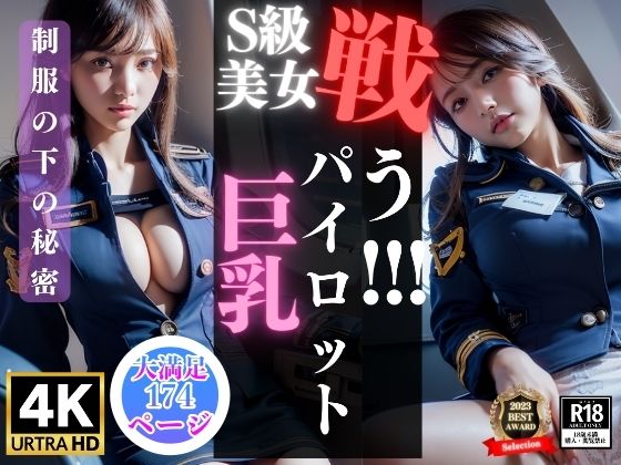 戦うS級美女！女性パイロットの制服の下の秘密(4K高画質) [d_306802]