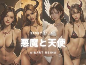 悪魔と天使（ハロウィン特集 01〜07）麗奈、香澄、遥香、紗月、葵、直美(AI＆ART Reina) [d_307119]