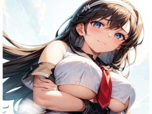 AI下乳学園 黒髪クラス セーラースタイル イラスト集(AI下乳委員会) [d_307750]