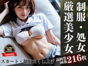 厳選された美少女達が制服・スカートをたくし上げ(激安特価SALE) [d_307987]