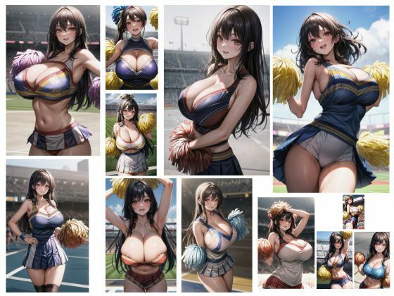 爆乳チア スポーツってイイね。(AIイラストラボ) [d_308024]