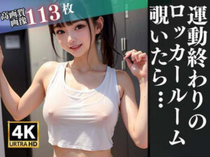 運動終わりの女子ロッカールームを覗いたら…秘密の花園(激安特価SALE) [d_308226]