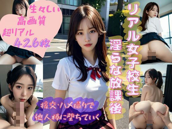 リアル女子校生の淫らな放課後(うさぎの性欲) [d_308269]