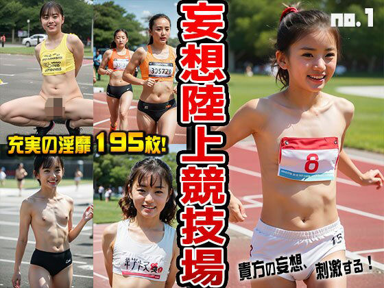 妄想コスプレ:裸の陸上競技場 vol.1(スポーツの殿堂) [d_309303]