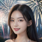 美女と花火とマイクロビキニvol.1(AI美女ファクトリー) [d_309396]