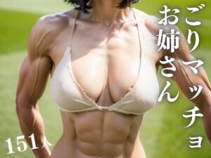 【大ボリューム】ごりマッチョお姉さん(熟女マニア) [d_309852]