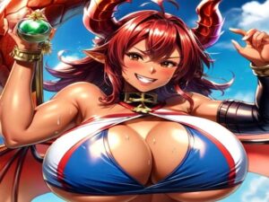 爆乳AIドラゴン娘1(AI出版) [d_310000]