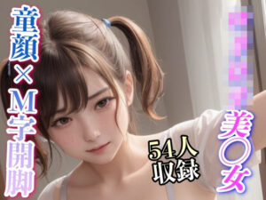 ロリロリ美少女 童顔 M字開脚 54人収録(妄想くらぶ) [d_310311]