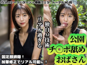 公園チ◯ポ舐めおばさん(熟女維新の会) [d_310335]