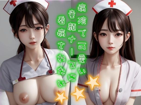 病院で可愛い童顔ナースに看病されたい 巨乳看護師と秘密の時間(メロりーな) [d_310647]
