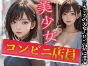 美少女コンビニ店員 Fカップ美女店員と偶然に遭遇(妄想フェニックス) [d_310717]