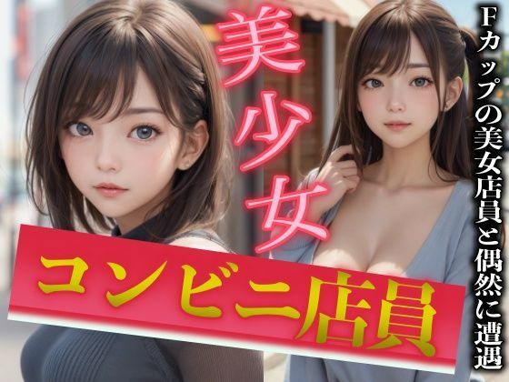 美少女コンビニ店員 Fカップ美女店員と偶然に遭遇(妄想フェニックス) [d_310717]