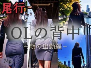【尾行】OLの背中ー朝の出勤編ー(塩顔親方) [d_311047]