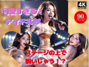 可愛すぎるアイドルがステージの上で！脱いじゃう！？(痴女の誘惑) [d_311230]