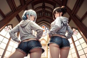 AI生成 素敵な尻の女性 vol.2(blue moonのAI画房) [d_311448]