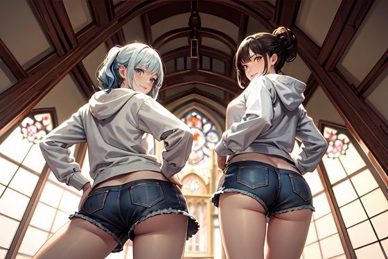 AI生成 素敵な尻の女性 vol.2(blue moonのAI画房) [d_311448]