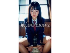 妄想写真館―「座る」制服美少女図鑑 1 ―(AiBORN Studio) [d_311501]