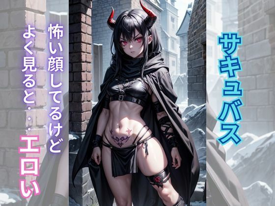 エロいサキュバス(美少女) [d_312622]