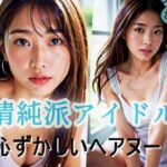 【清純派アイドル】恥ずかしいヘアヌード(エスカルゴジョー) [d_312865]