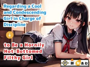 Regarding a Cool and Condescending Girl in Charge of Discipline to Be a Hornily Hot-Bottomed Filthy Girl(青春堕ち) [d_313044]