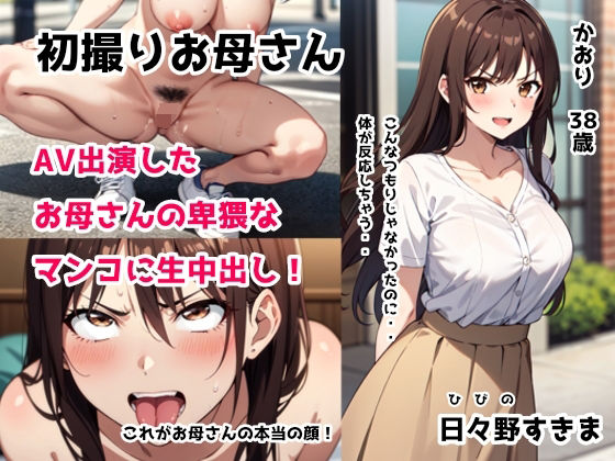 初撮りお母さん AV出演したお母さんの卑猥なマンコに生中出し(日々野すきま) [d_313794]