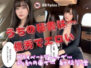 うちの秘書は…優秀でエロい プライベートジェットで…移動の車で…射精管理(妄想グラビア出版) [d_314037]